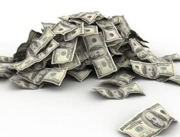 Pile of cash money